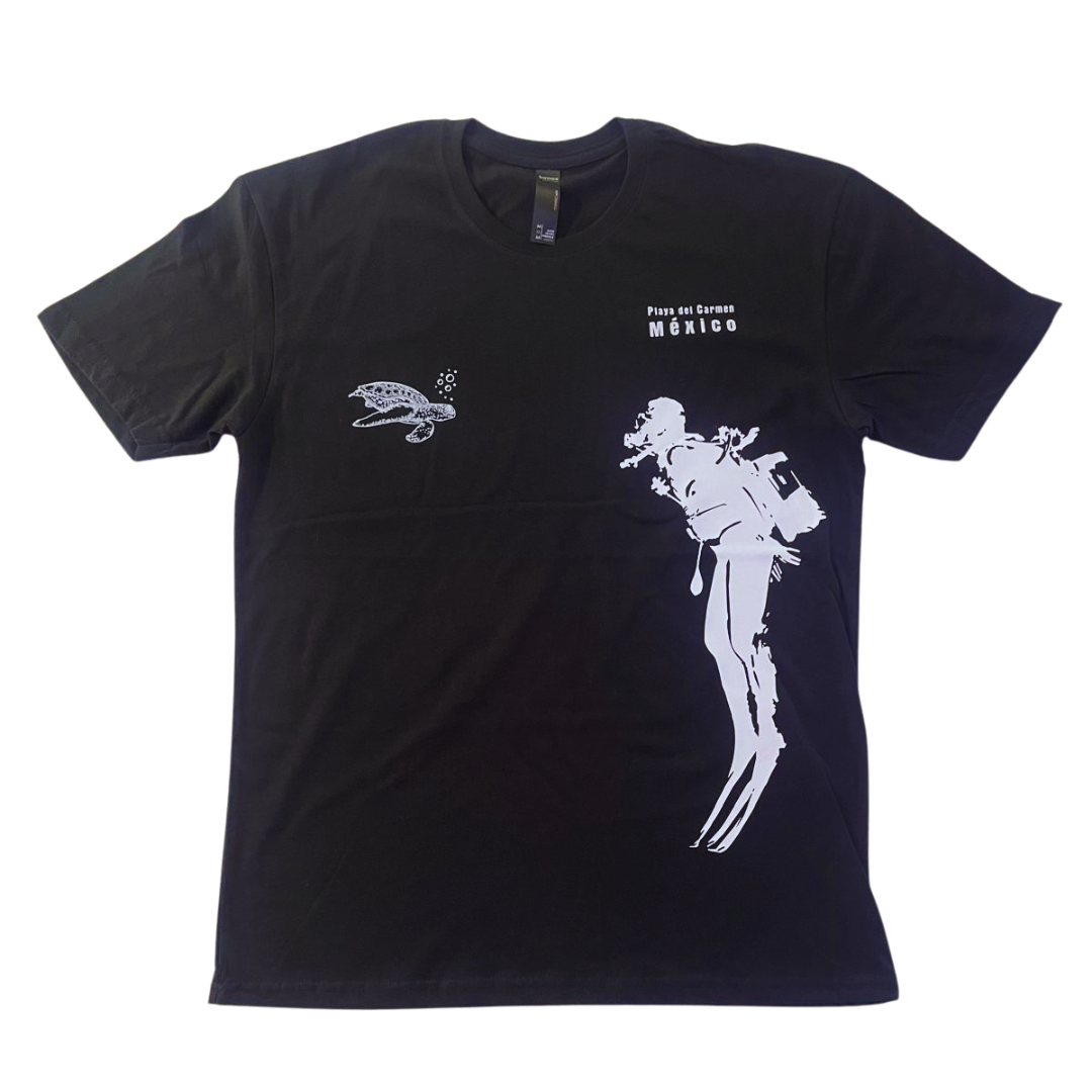 Turtle and Diver Xico Dive T-Shirt