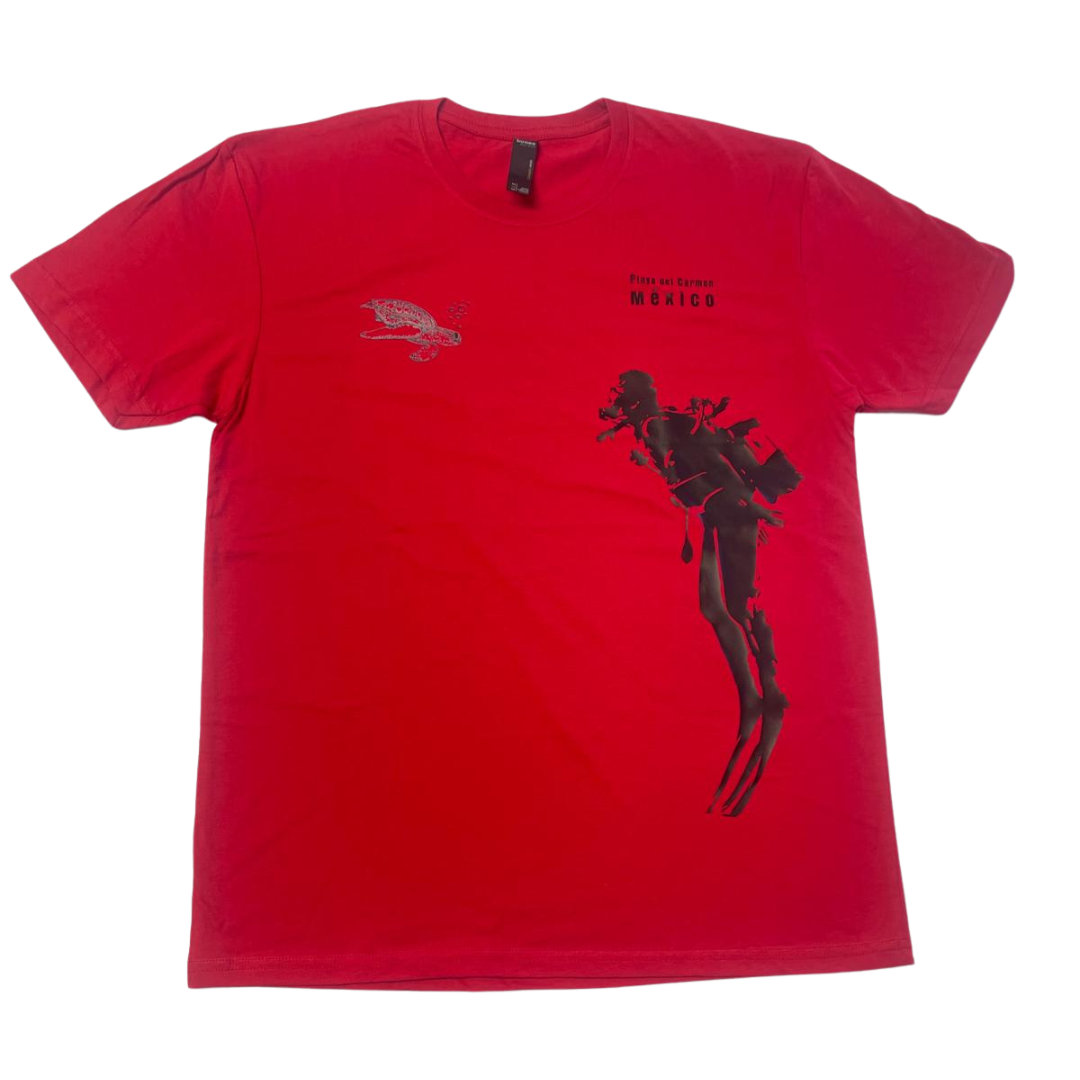 Turtle and Diver Xico Dive T-Shirt