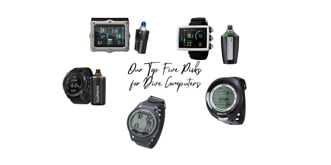 Our Top Five Picks for Dive Computers