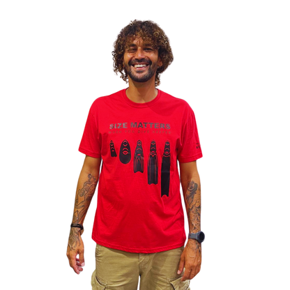 Camiseta de buceo Xico Size Matters
