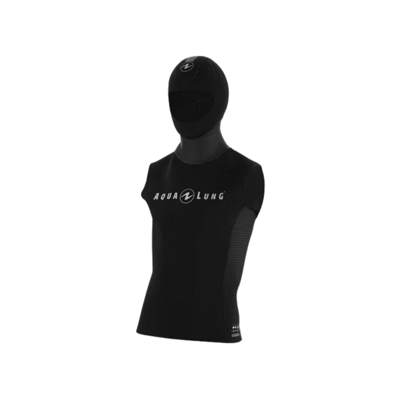 Aqualung Chaleco de 2.5 mm con capucha para hombre