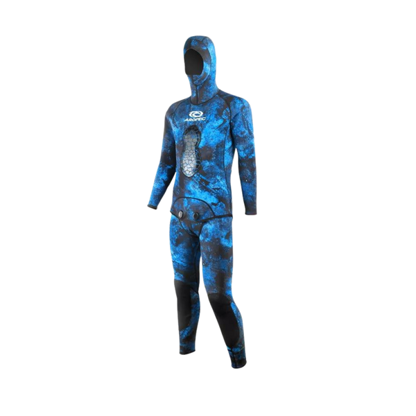 Aropec Camo Blue 2mm Spearfishing Wetsuit
