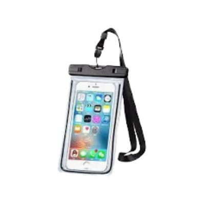 BLACK TRANSPARENT PHONE PROTECTION CASE