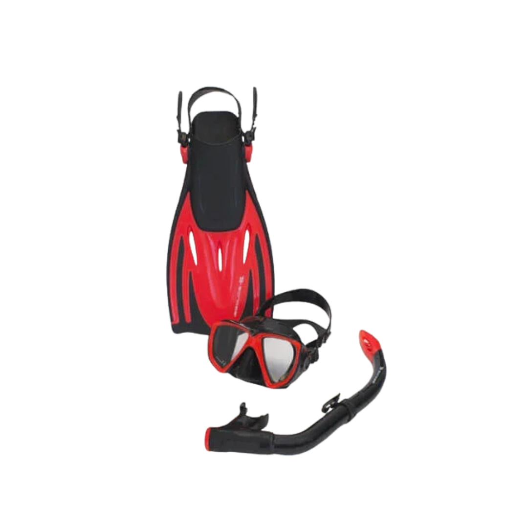 BONASSI JUVENTAS SET JR WITH FINS, MASK AND SNORKEL