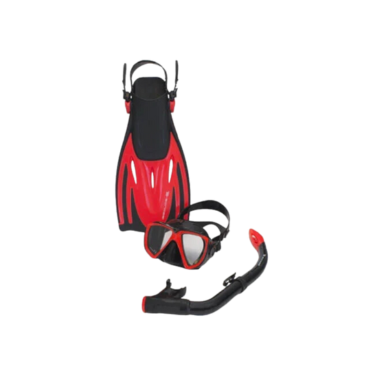 BONASSI JUVENTAS SET JR WITH FINS, MASK AND SNORKEL