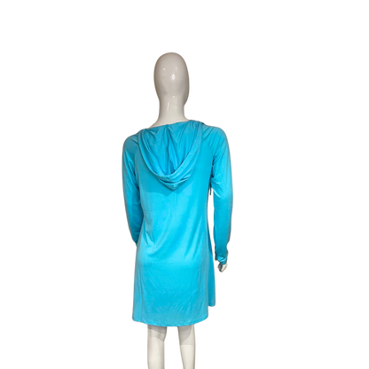 Camisa con capucha y protección solar Dry Fit para mujer