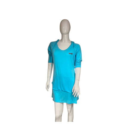 Camisa con capucha y protección solar Dry Fit para mujer
