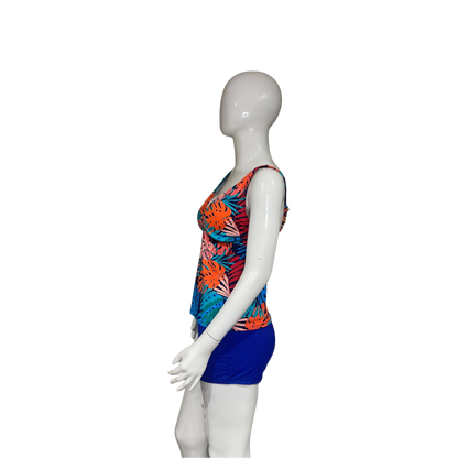 Blue Leaf Tankini