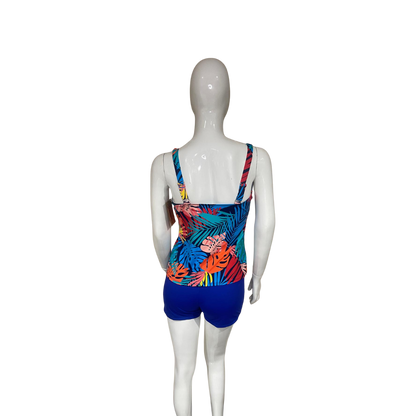 Blue Leaf Tankini