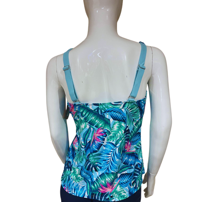 Blue and Navy Tankini