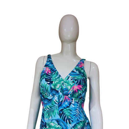 Blue and Navy Tankini