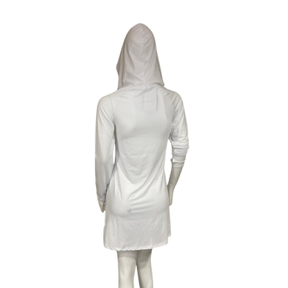 Camisa con capucha y protección solar Dry Fit para mujer