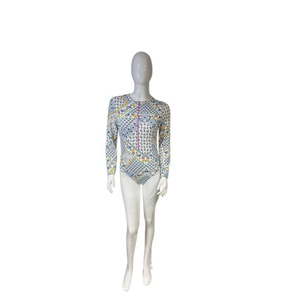 Mono deportivo floral