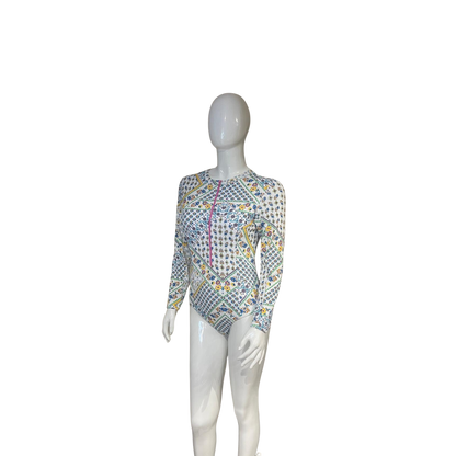Mono deportivo floral