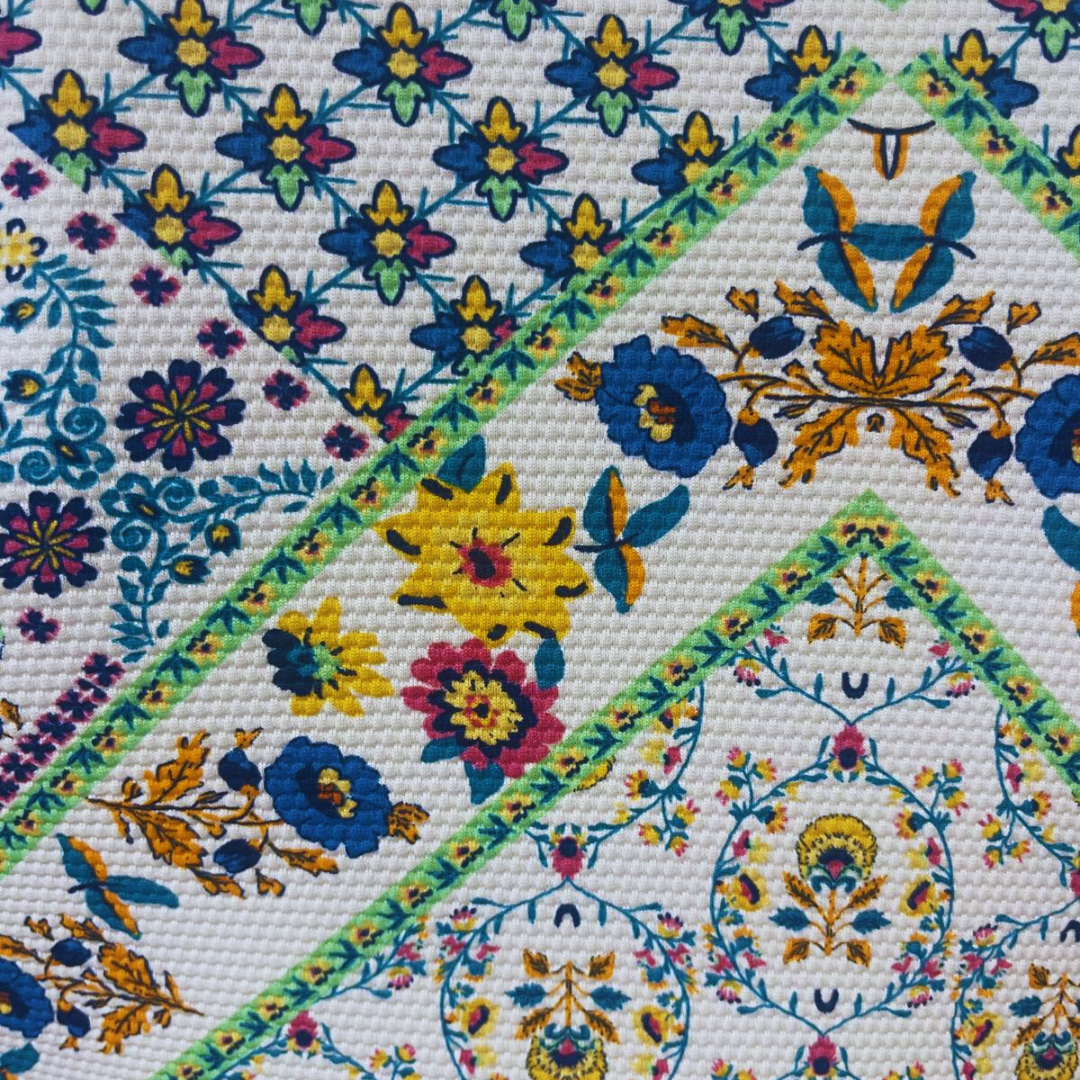 Mono deportivo floral