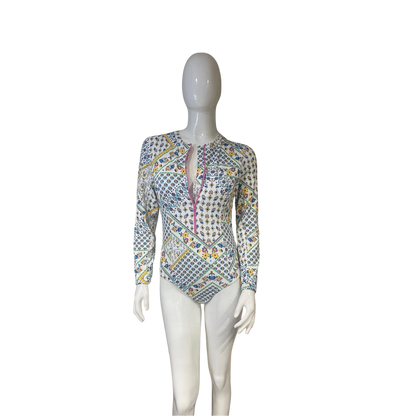 Mono deportivo floral