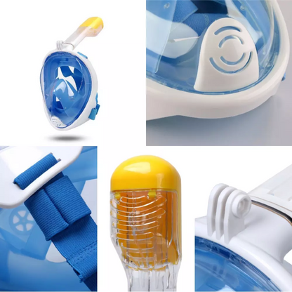 Máscara facial completa Snorkel Master