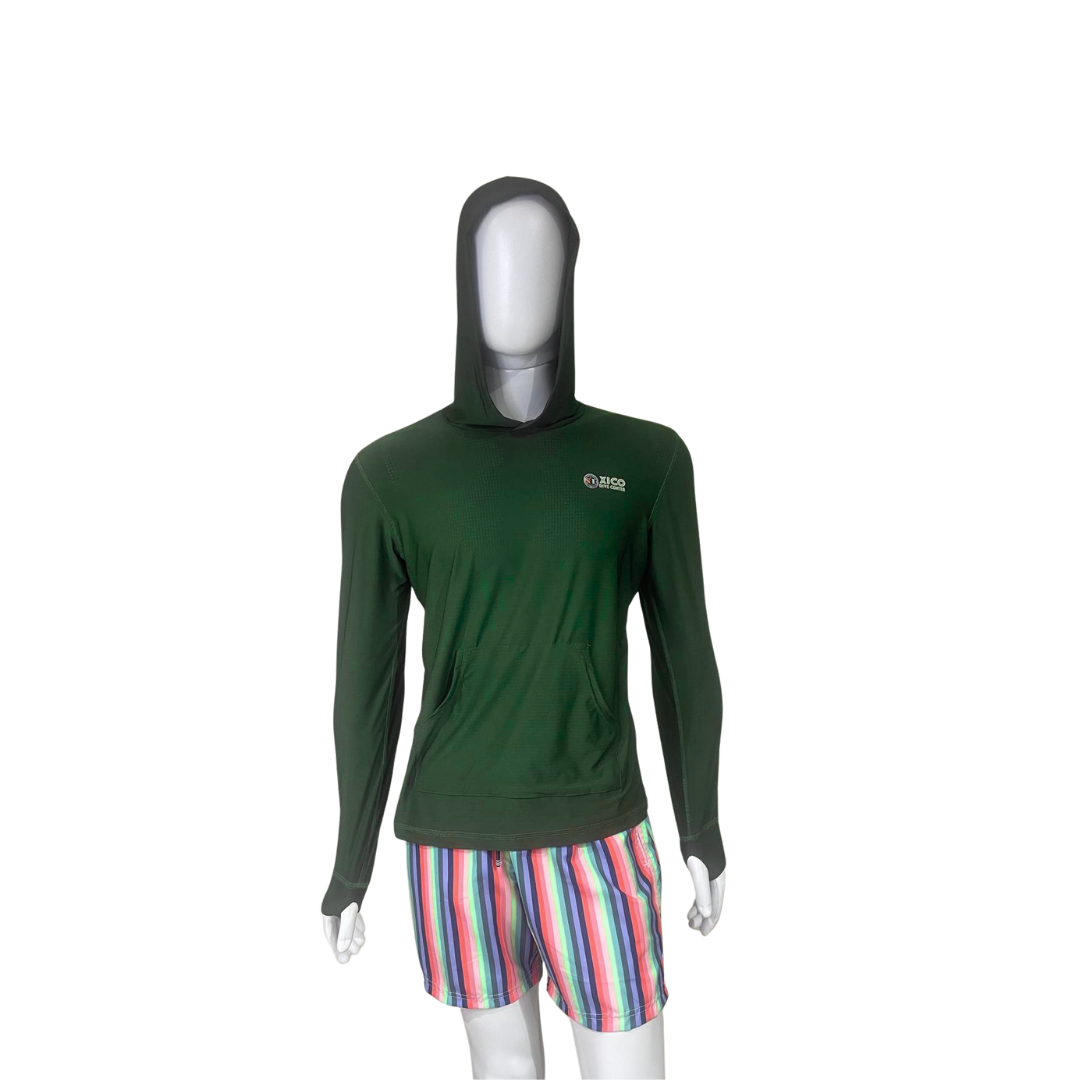 Men's Hooded Dry Fit Sun Protecting Shirt