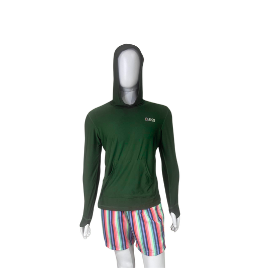 Camisa con capucha y protección solar Dry Fit para hombre