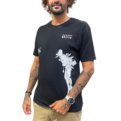 Turtle and Diver Xico Dive T-Shirt