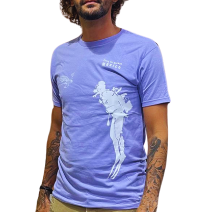 Turtle and Diver Xico Dive T-Shirt