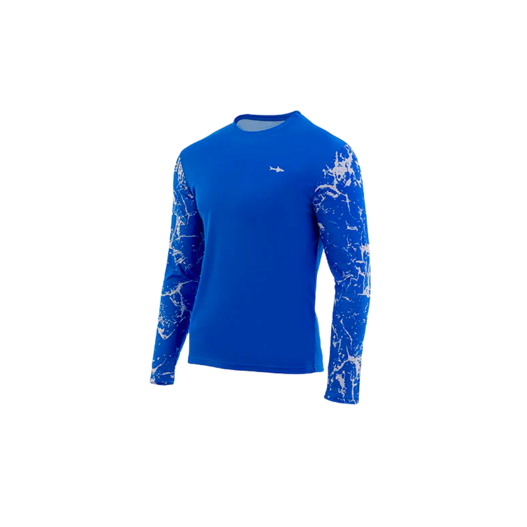 Men's Escualo Nautica Azul Rash Guard