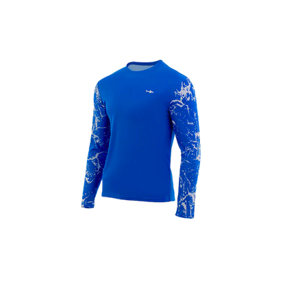 Men's Escualo Nautica Azul Rash Guard