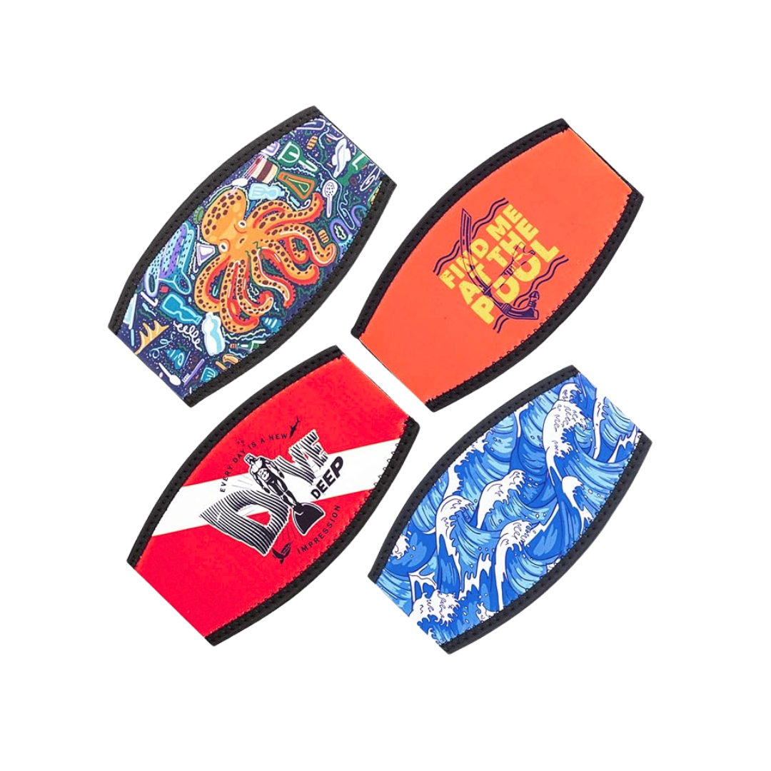 Funda de neopreno para correa de máscara