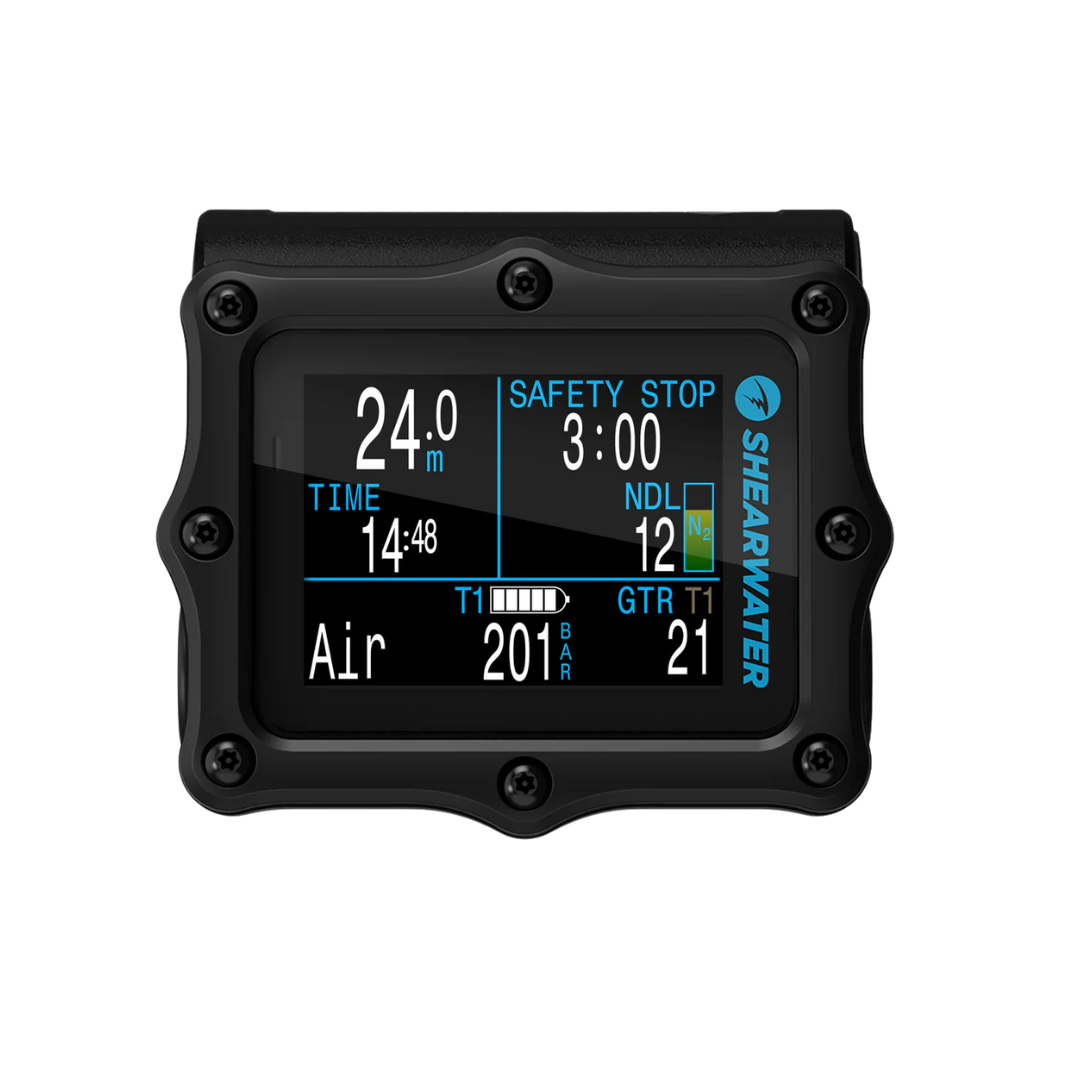 Shearwater Perdix 2-Ti Black Computadora de buceo
