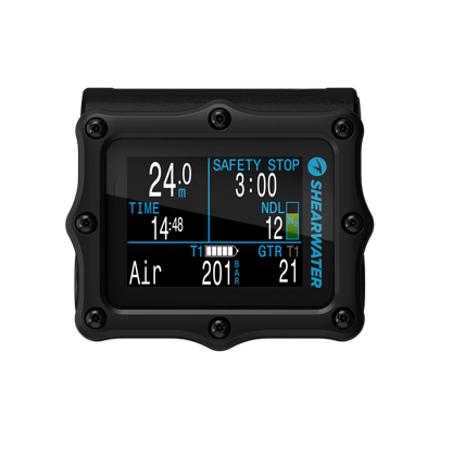 Shearwater Perdix 2-Ti Black Computadora de buceo