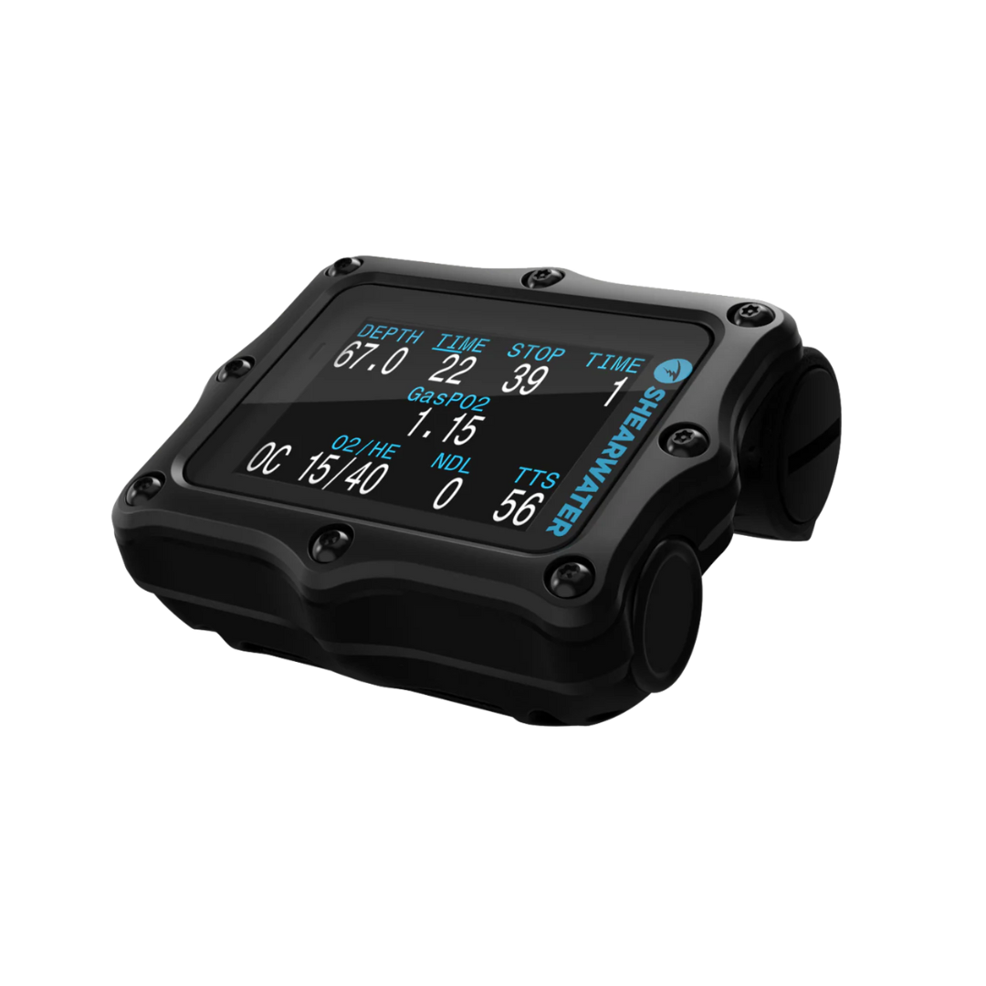 Shearwater Perdix 2-Ti Black Computadora de buceo