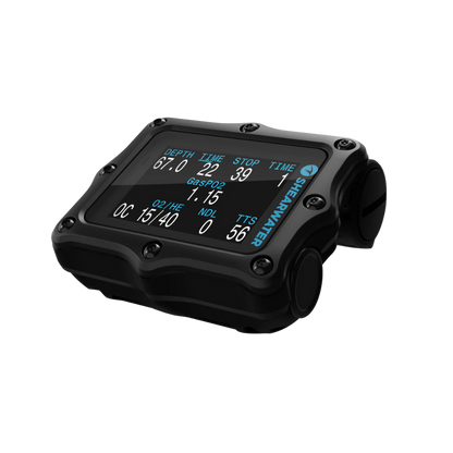 Shearwater Perdix 2-Ti Black Computadora de buceo