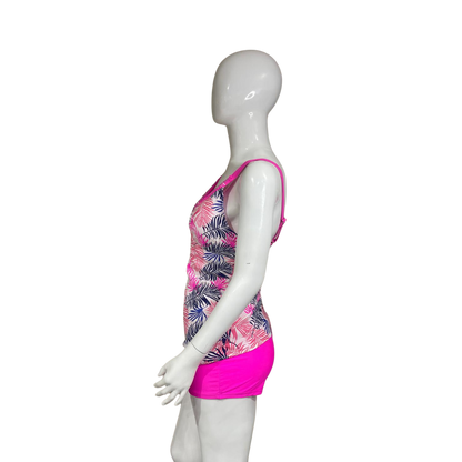 Pink and Blue Tankini