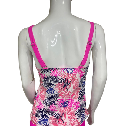 Pink and Blue Tankini