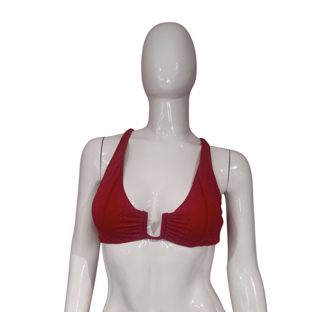 Red Flower Bikini