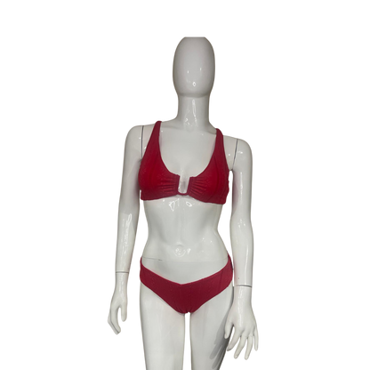 Red Flower Bikini