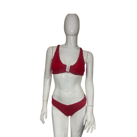 Red Flower Bikini