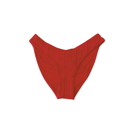 Red Flower Bikini