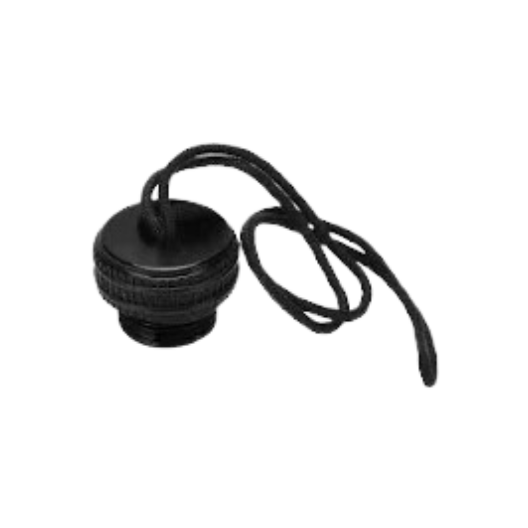 SCUBA TANK THREADED VALVE END CAP