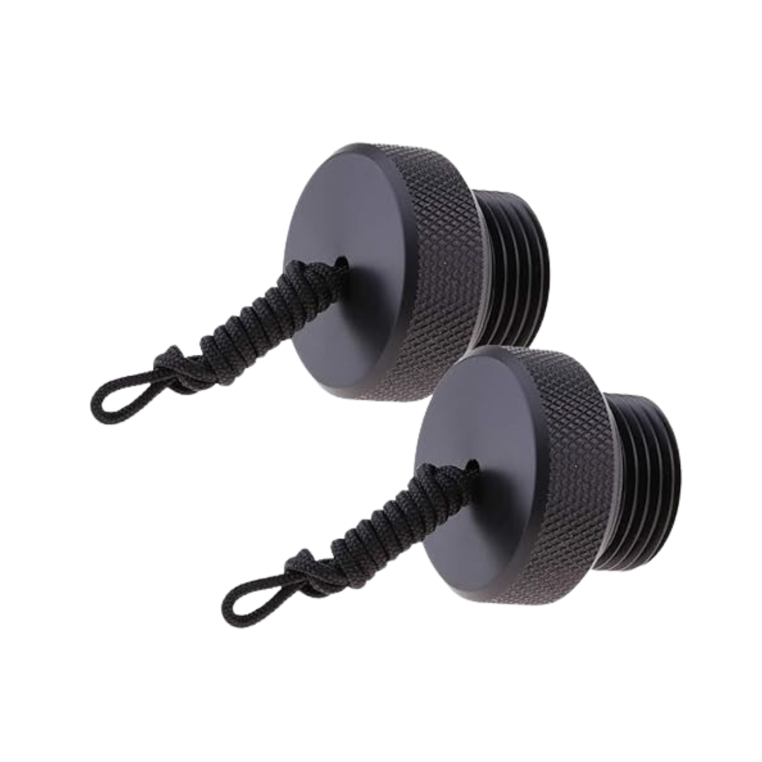 SCUBA TANK THREADED VALVE END CAP