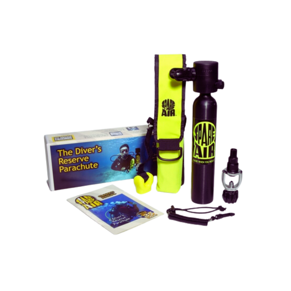 Spare Air Modelo 300: El paracaídas de rescate para buzos