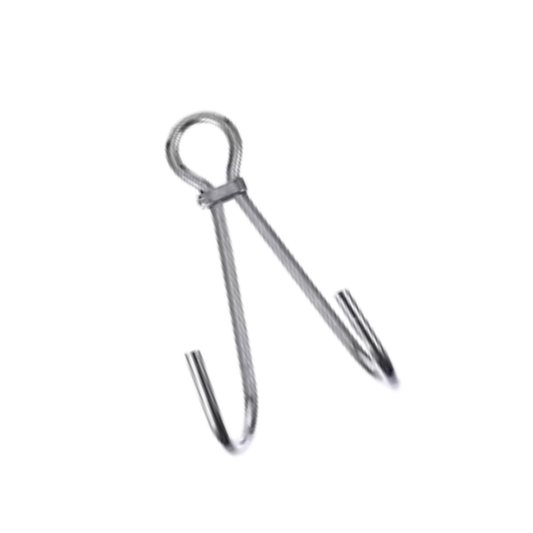 STAINLESS STEEL DOUBLE DIVING HOOK