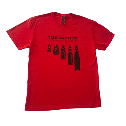 Camiseta de buceo Xico Size Matters