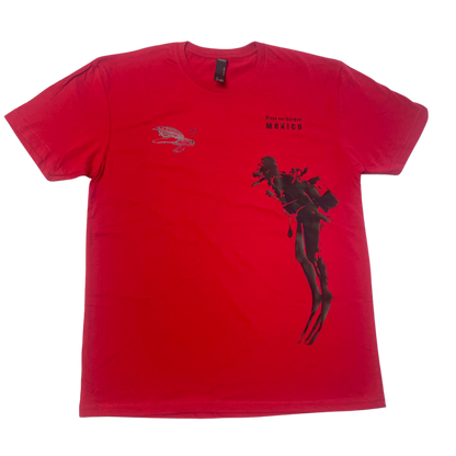 Turtle and Diver Xico Dive T-Shirt