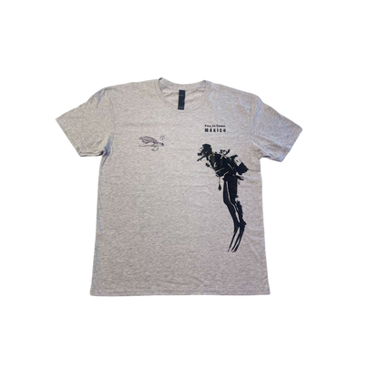 Turtle and Diver Xico Dive T-Shirt