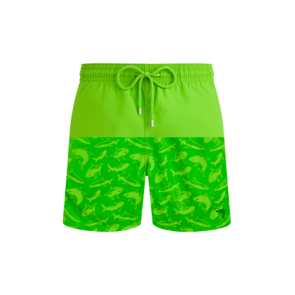 Shorts de baño que cambian de color con rayos UV