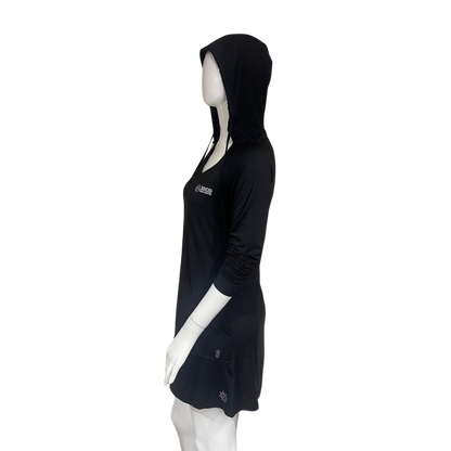 Camisa con capucha y protección solar Dry Fit para mujer