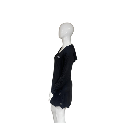 Camisa con capucha y protección solar Dry Fit para mujer